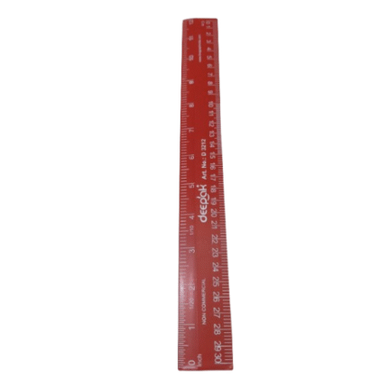 1 feet plastic scale